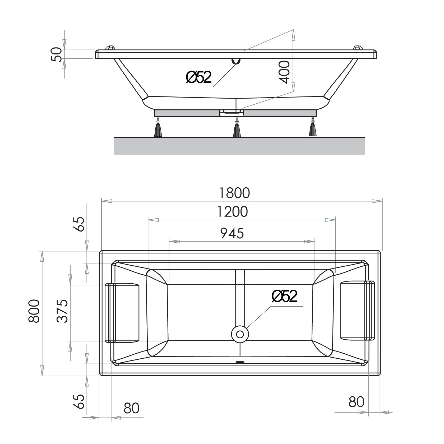 Whirlpoolbad SQUARE