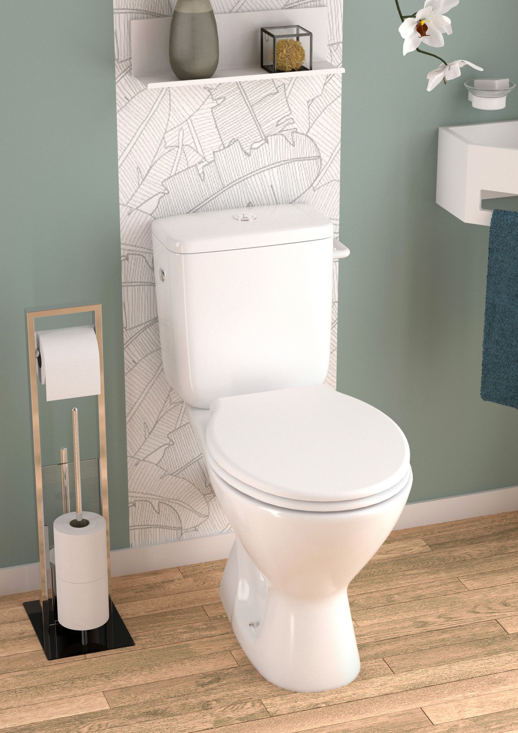  Pack WC à poser