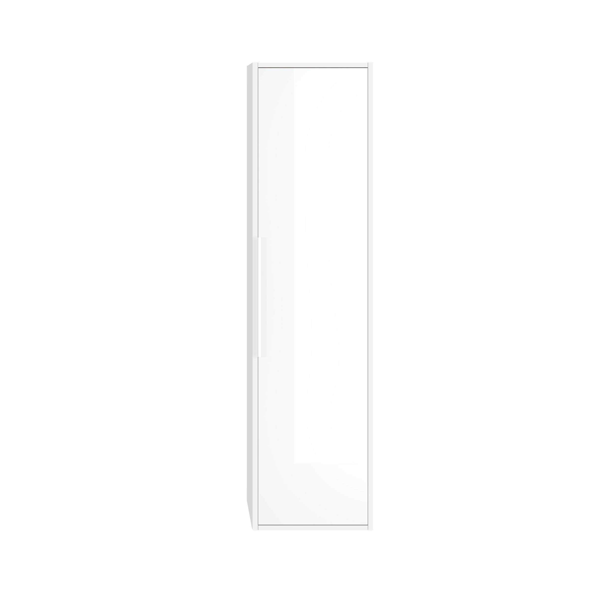  Column 40 cm white handle - for double washbasin