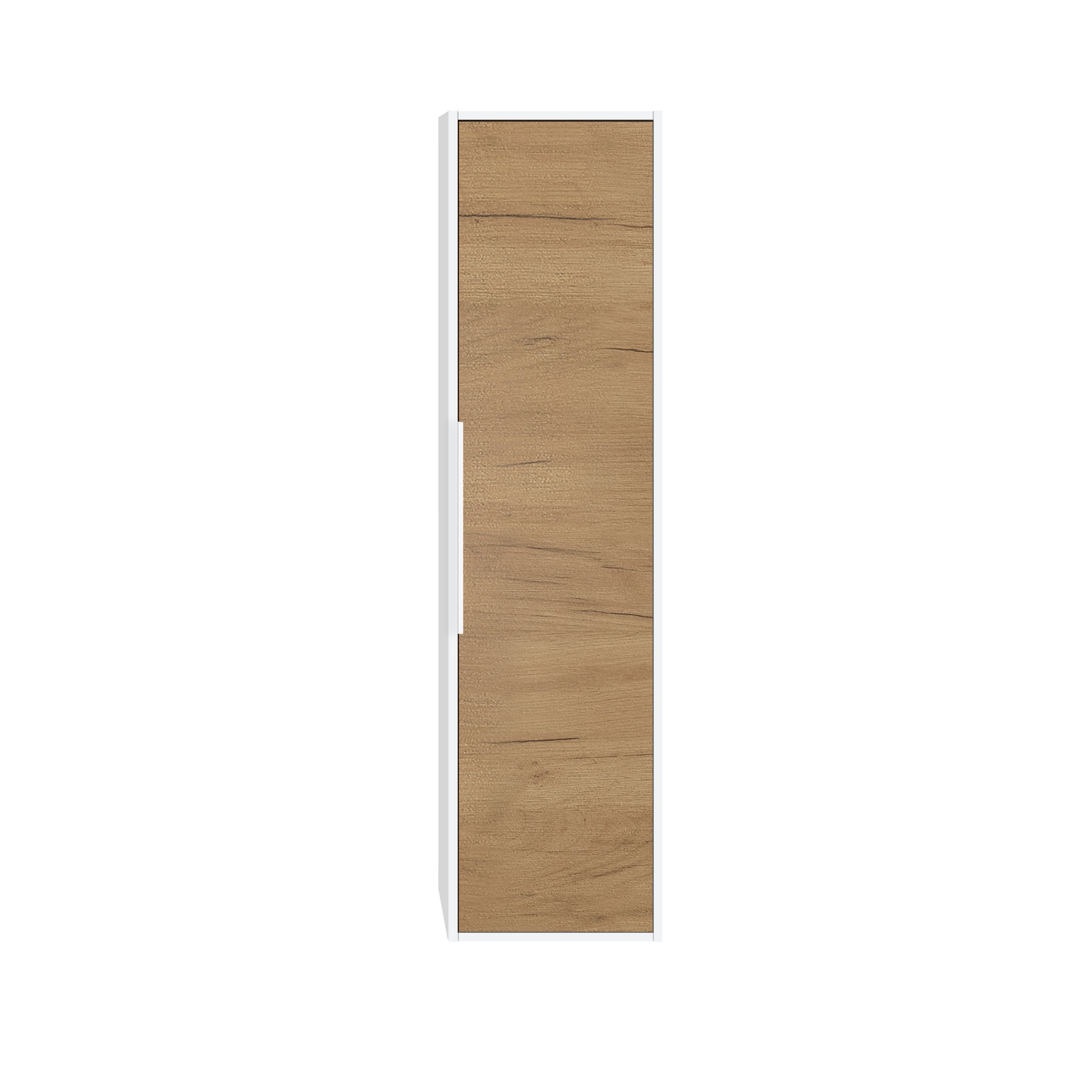  Column 40 cm white handle - for double washbasin