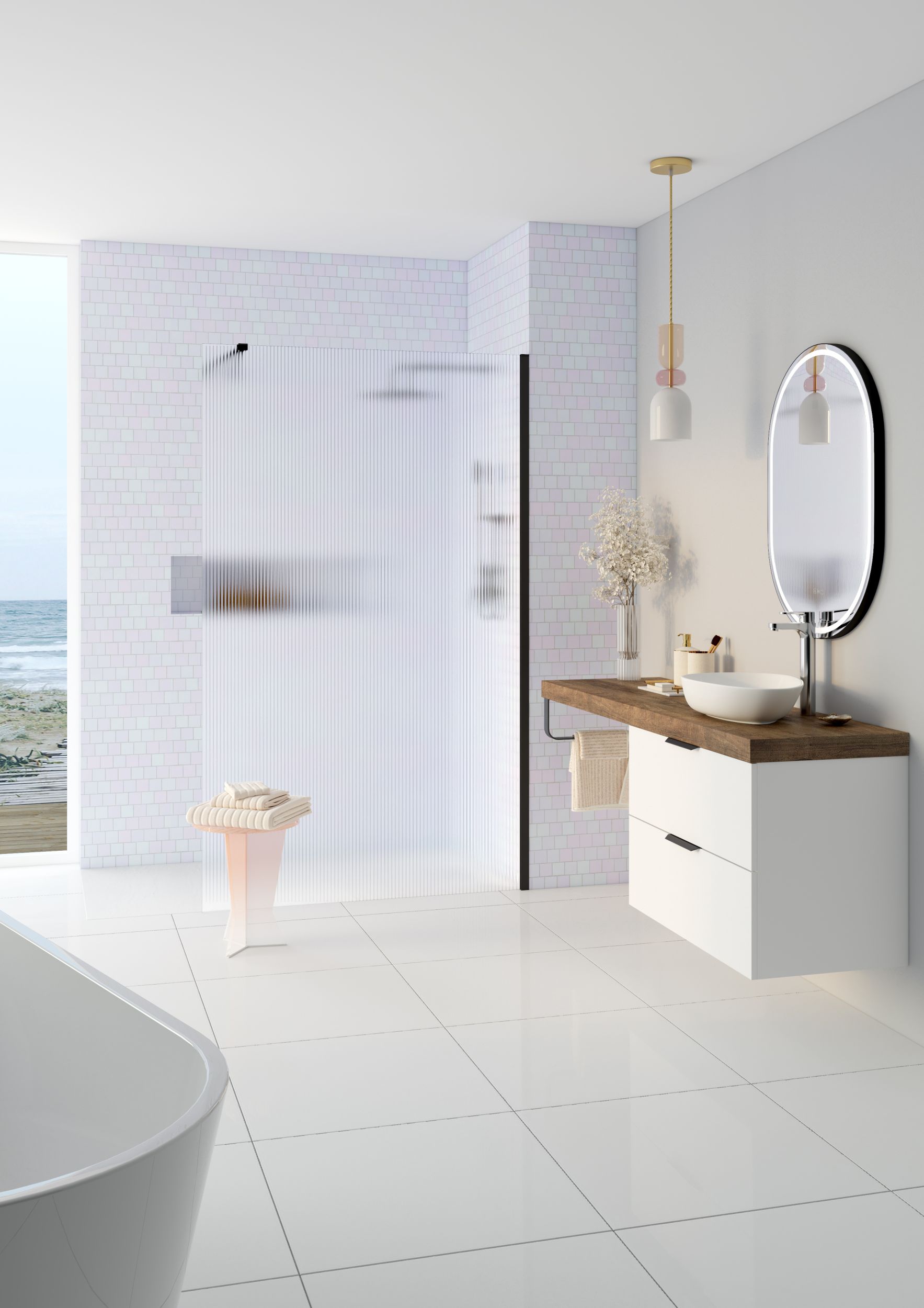  Vanity unit 80 cm without a siphon cavity