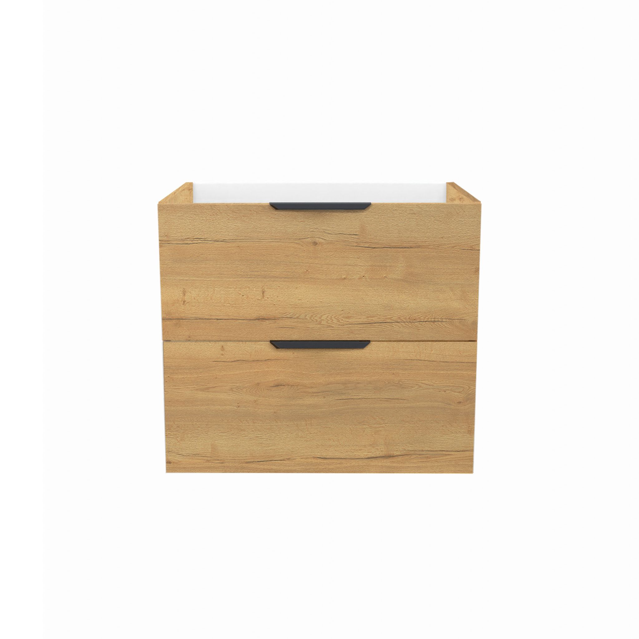  Meuble sous-vasque 60 cm avec passage siphon centré