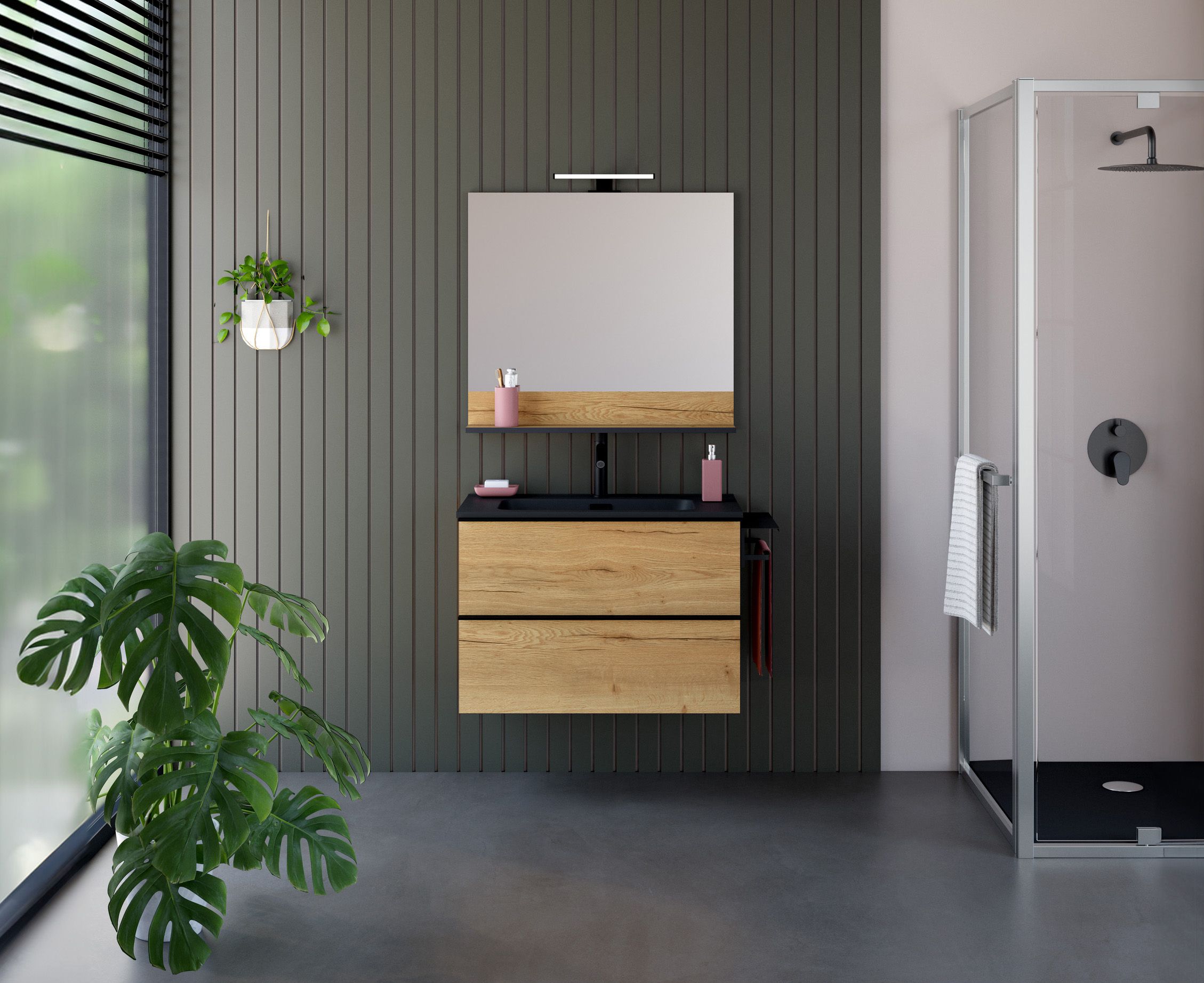  Miroir tablette 80 cm