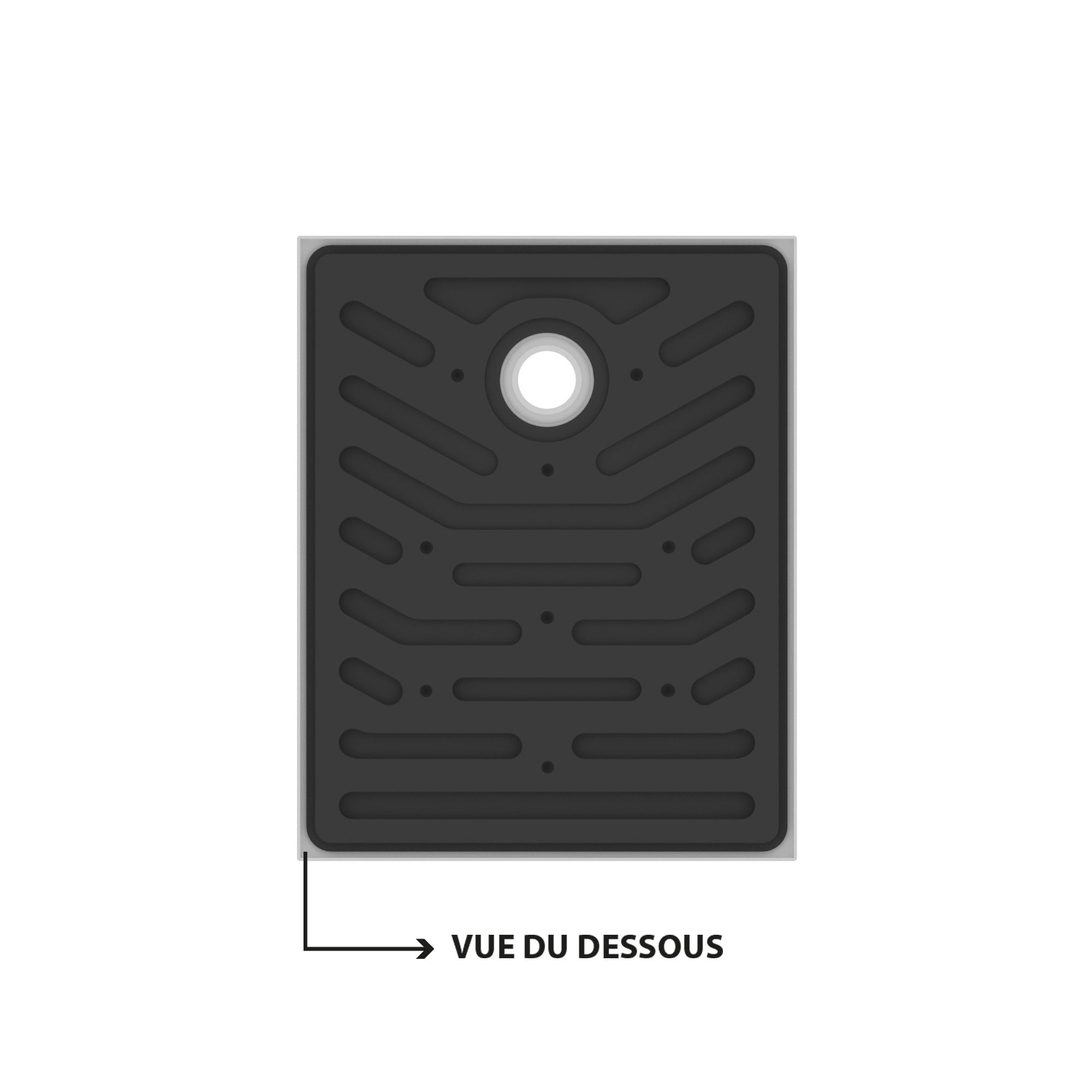  Receveur Rectangle