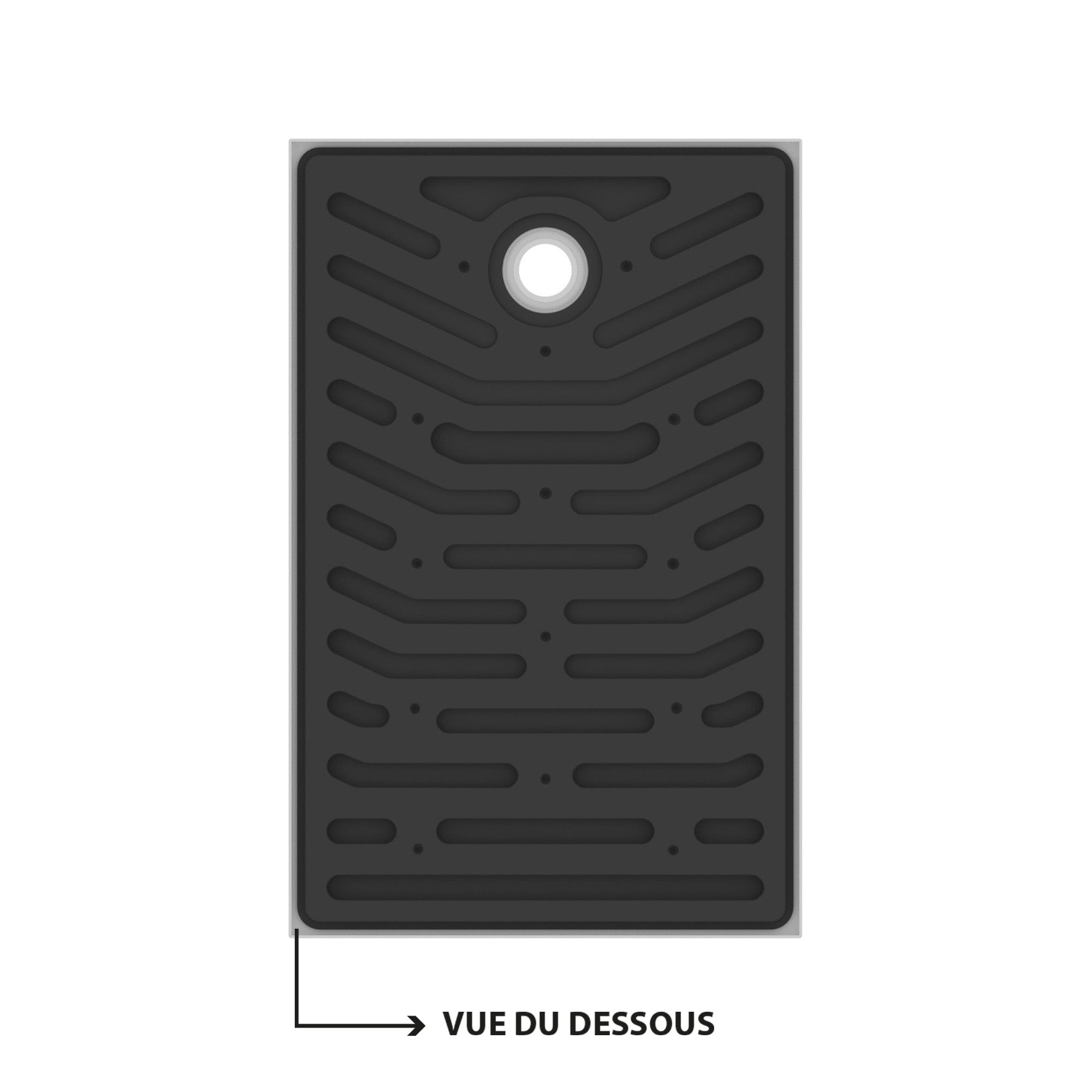  Receveur Rectangle 