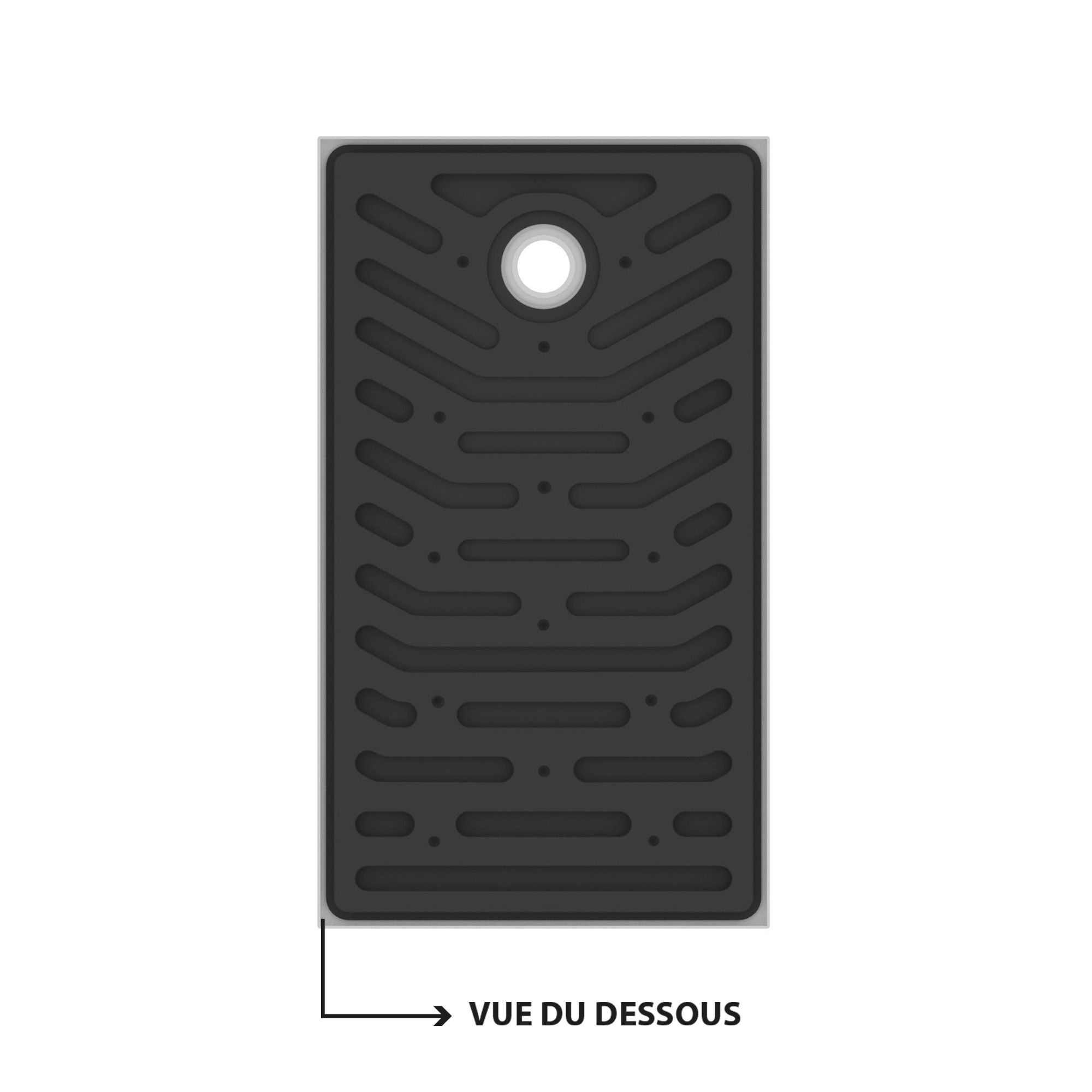  Receveur Rectangle 