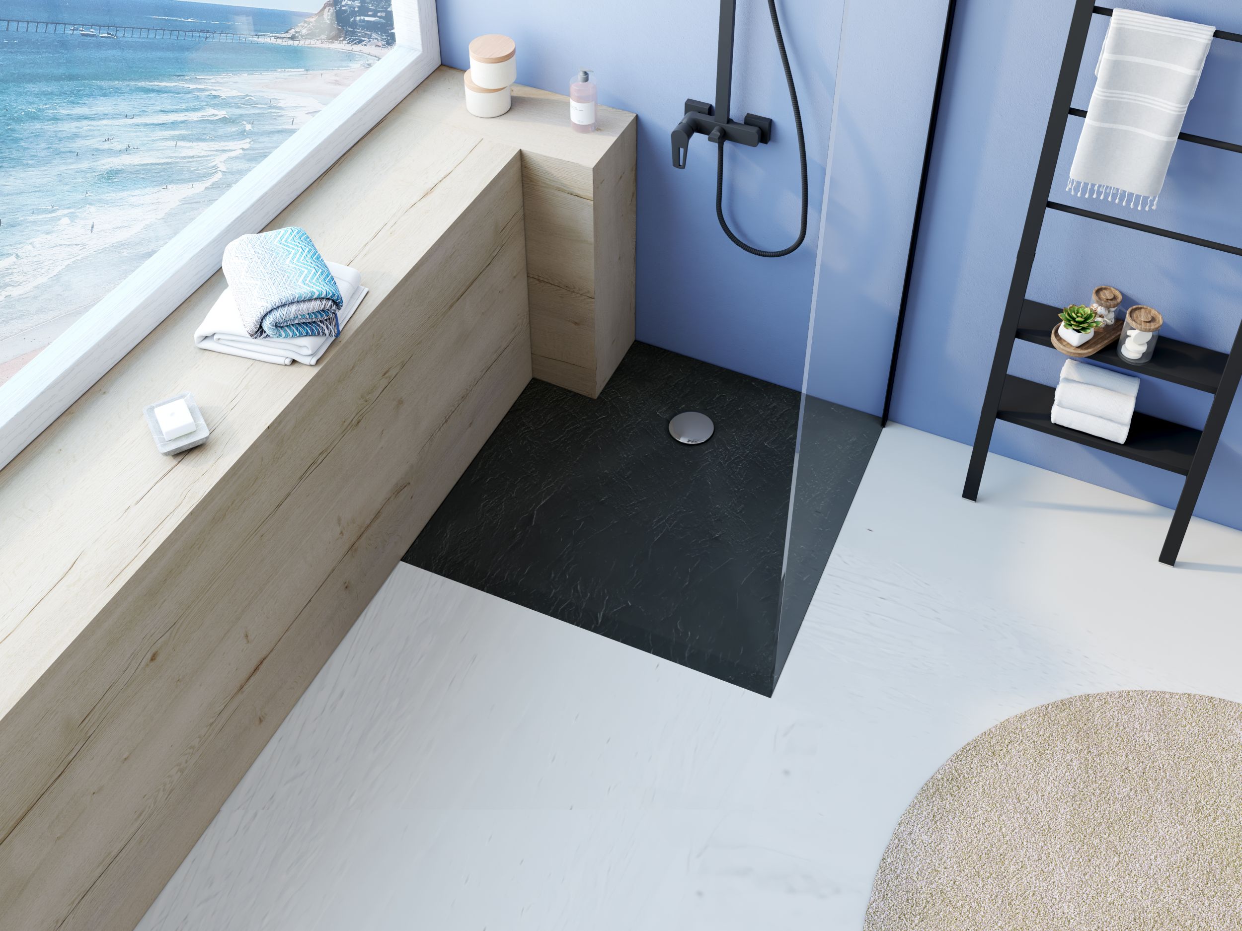  Shower tray Square
