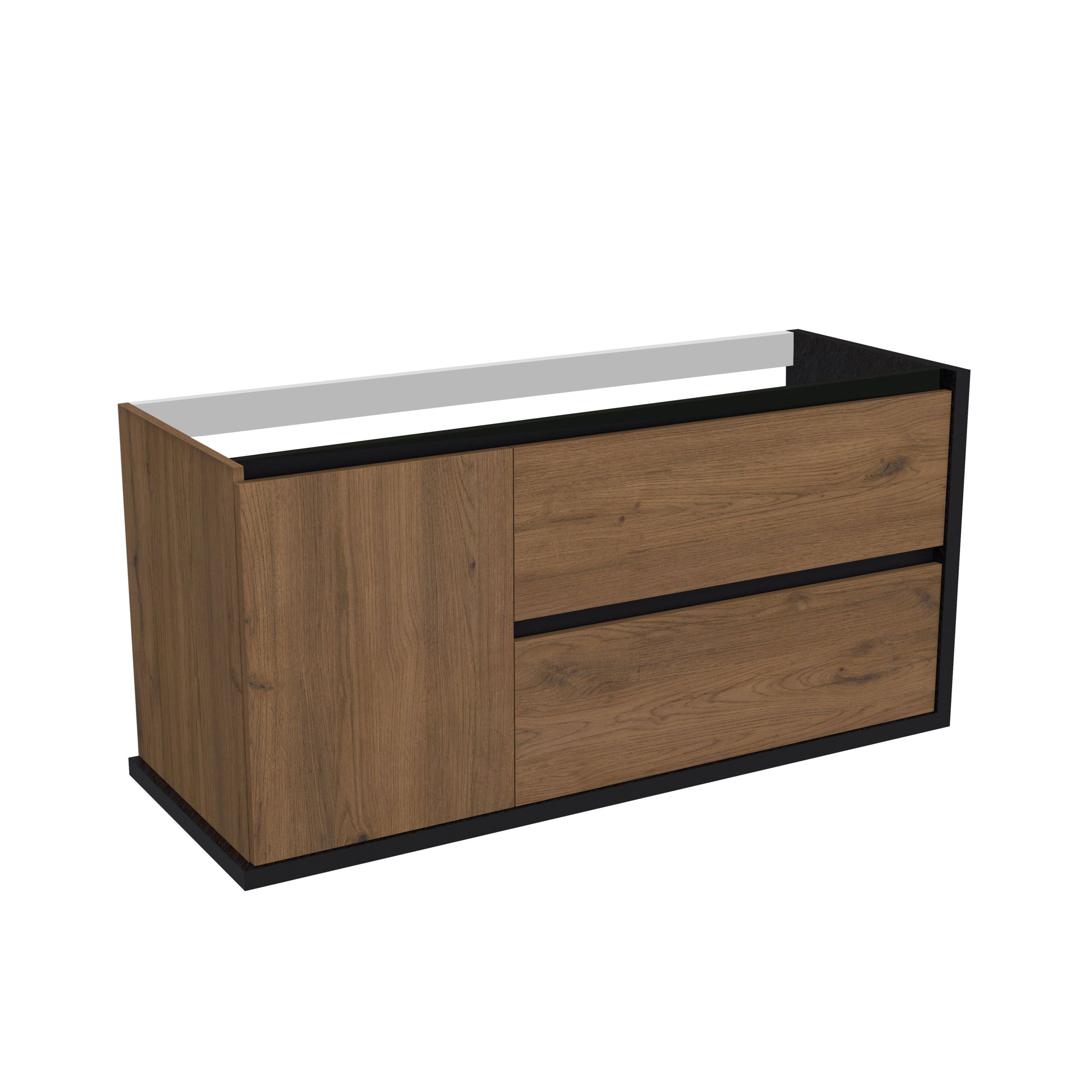  Meuble sous-vasque 123 cm
