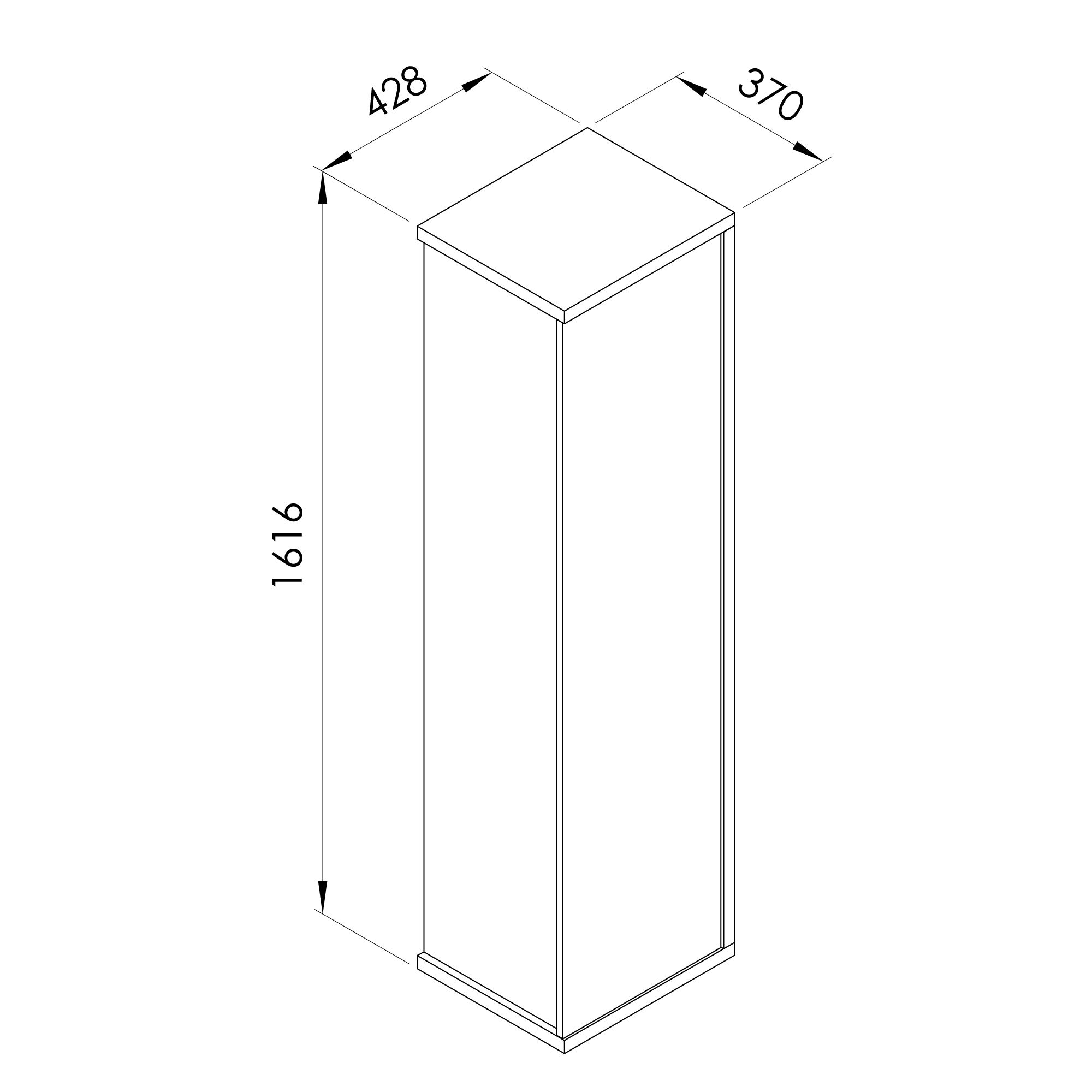  Colonne 43 cm