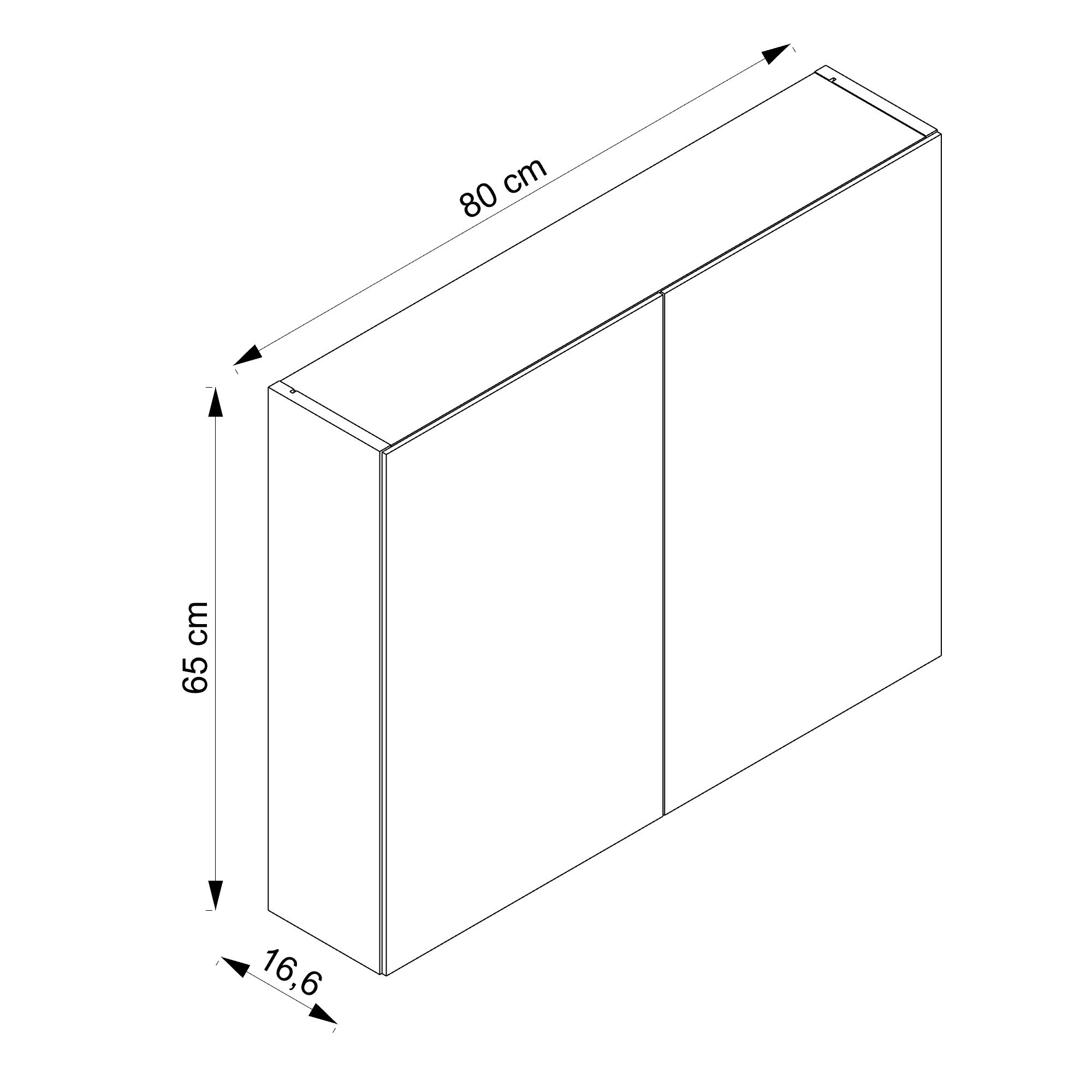  Bathroom cabinet 80 cm