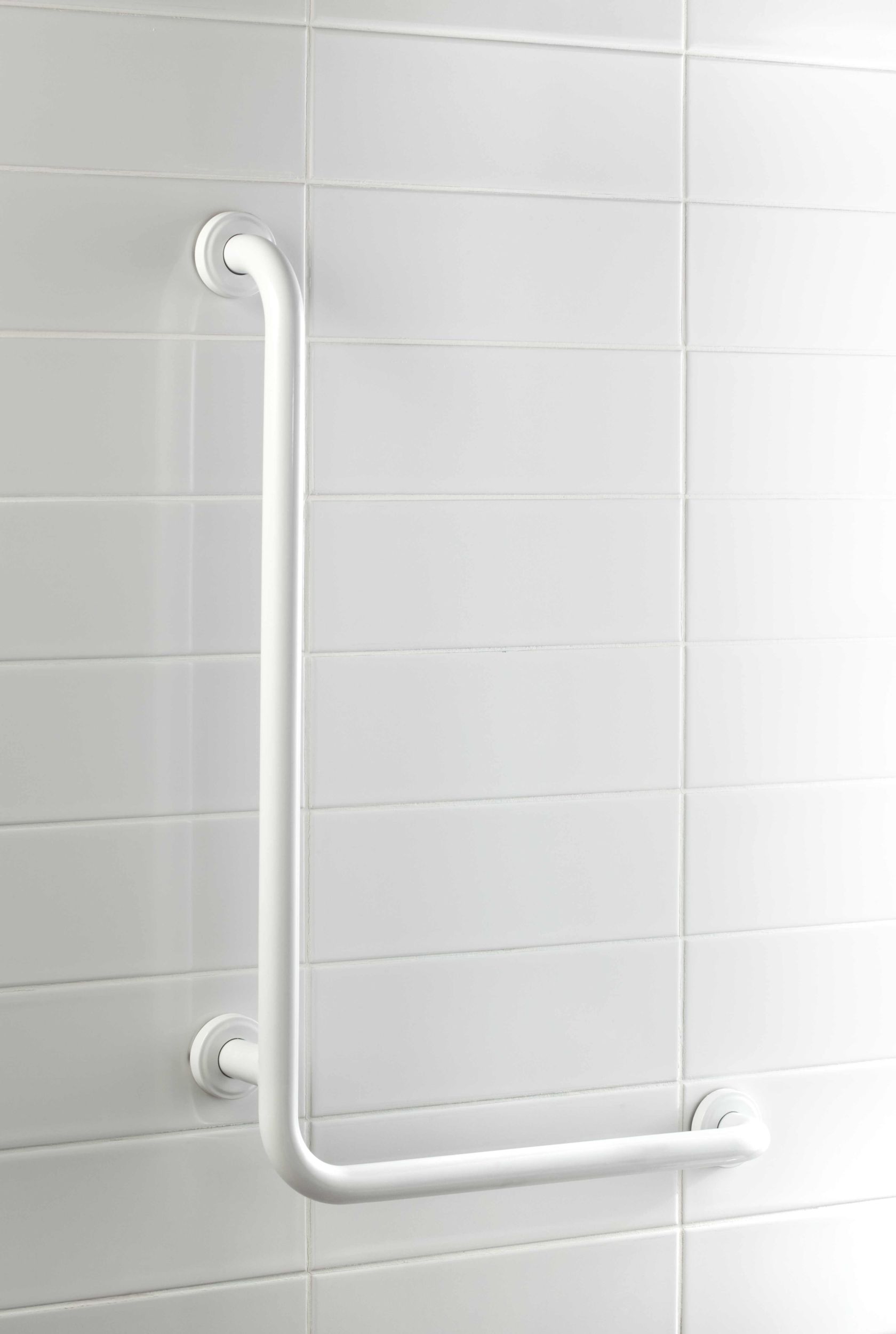  Angled bath and shower grab rail 90°