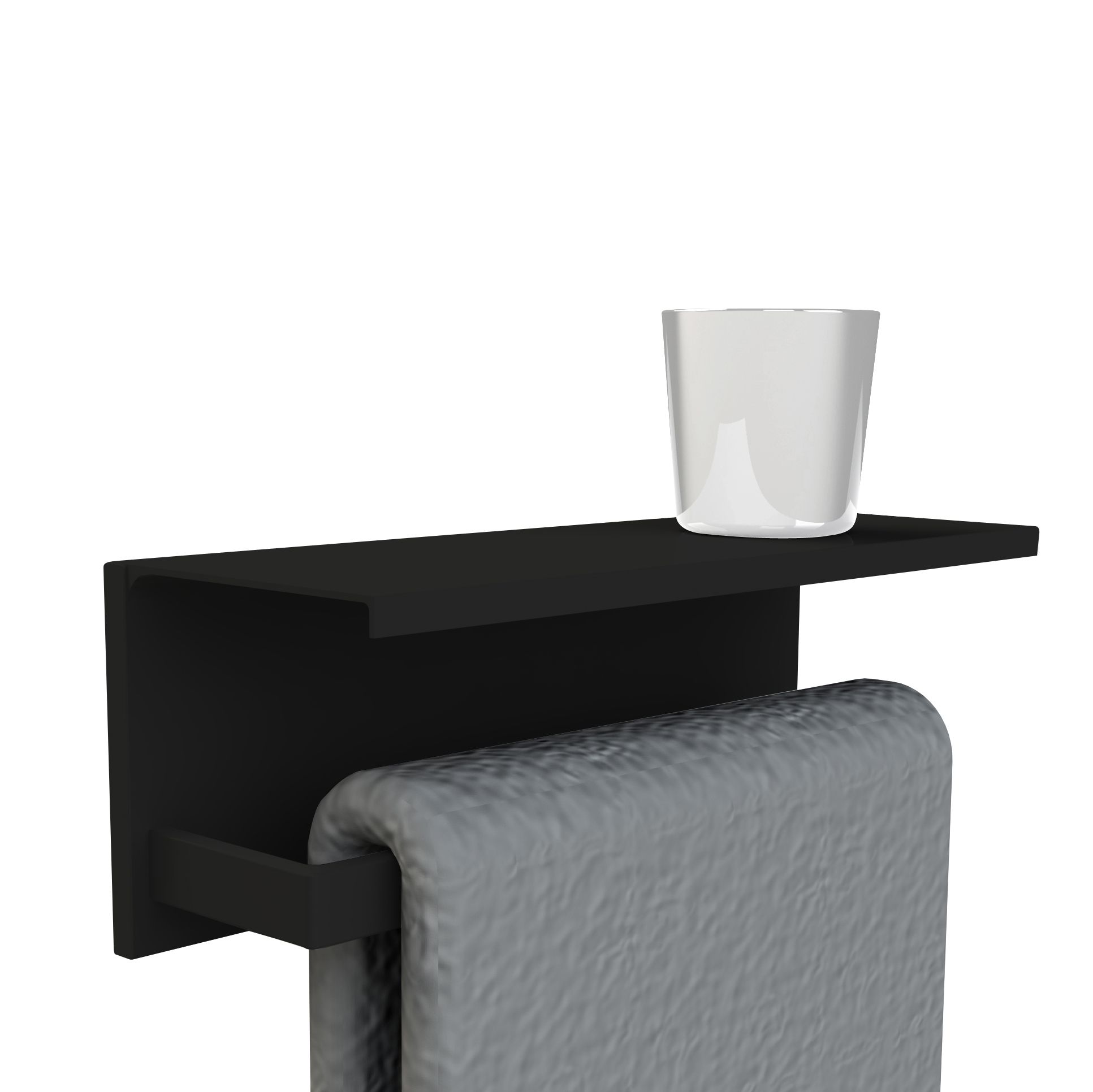  Shelf  + Towel rail
