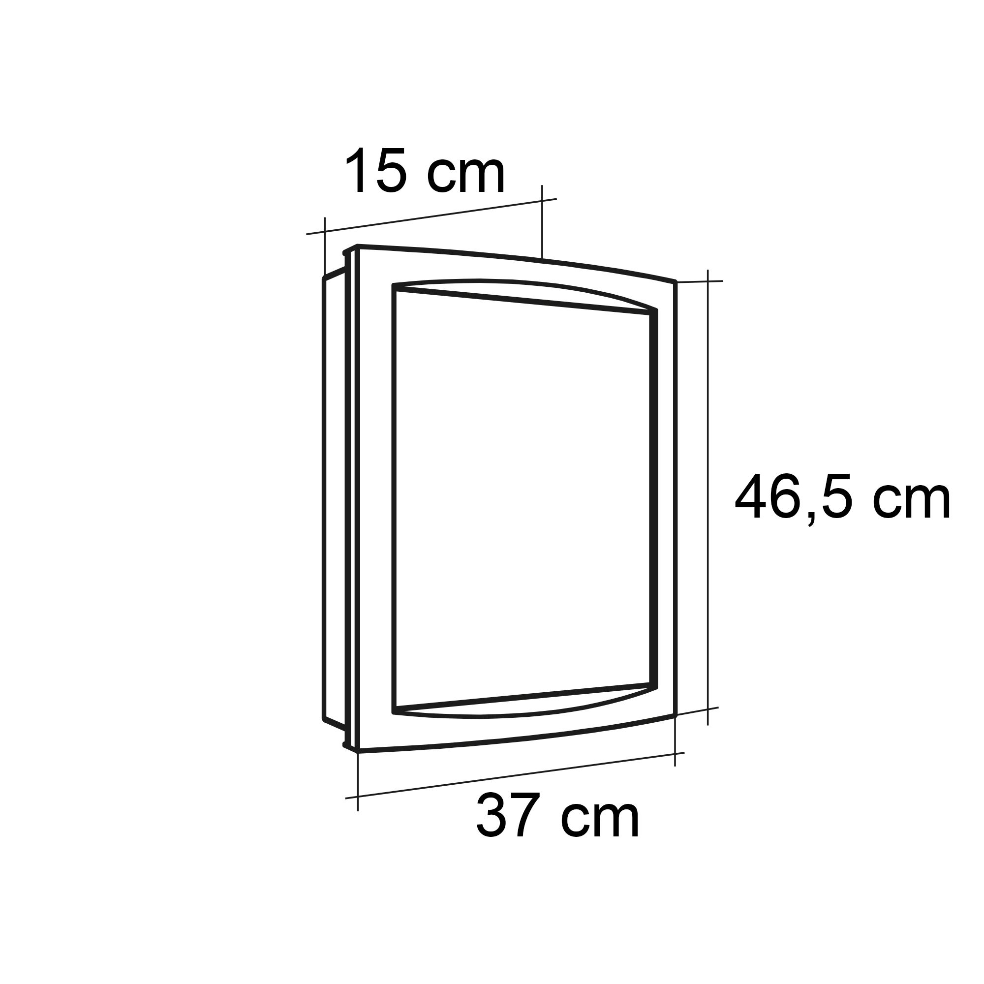  Toiletkast 37 cm