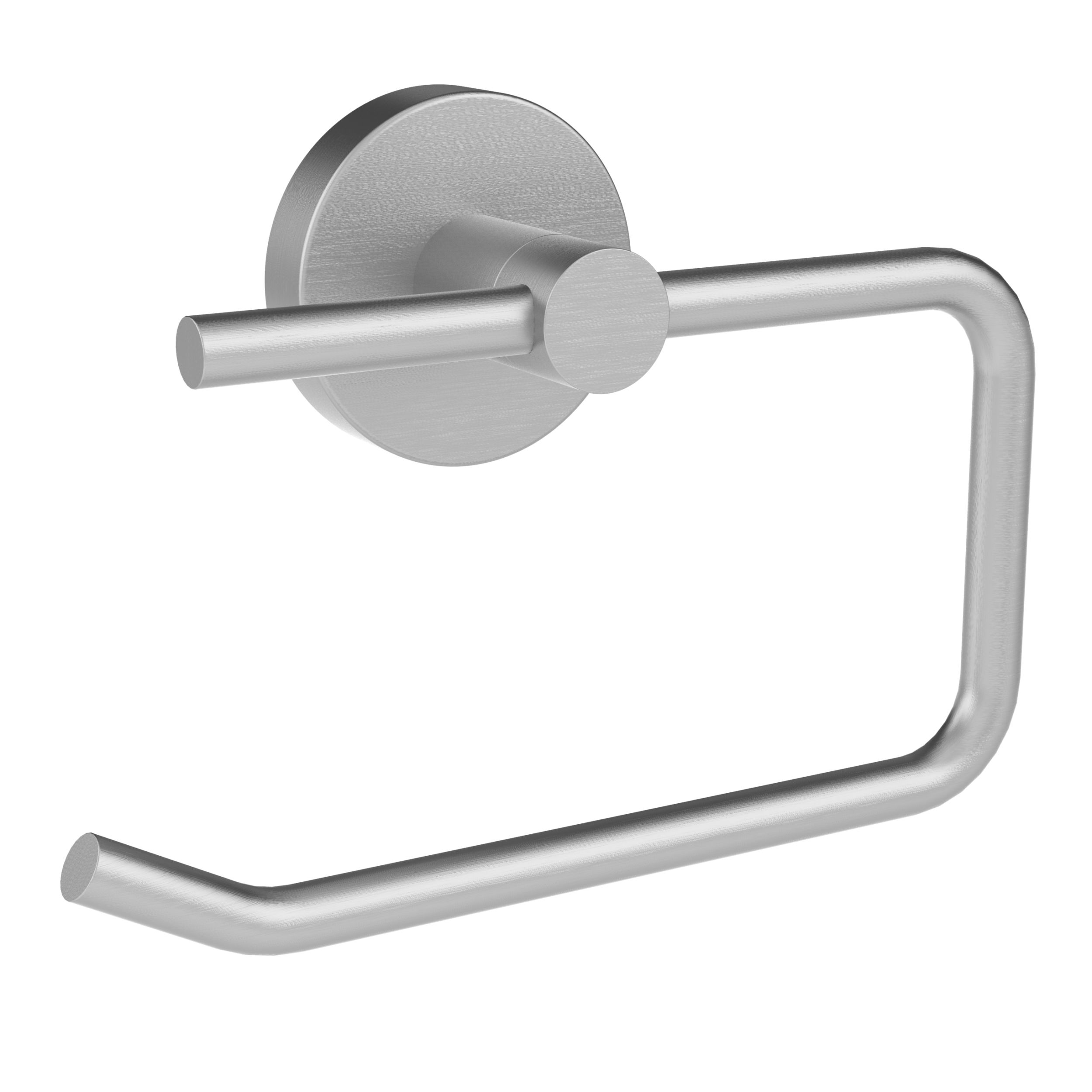  Toilet roll holder without cover plate