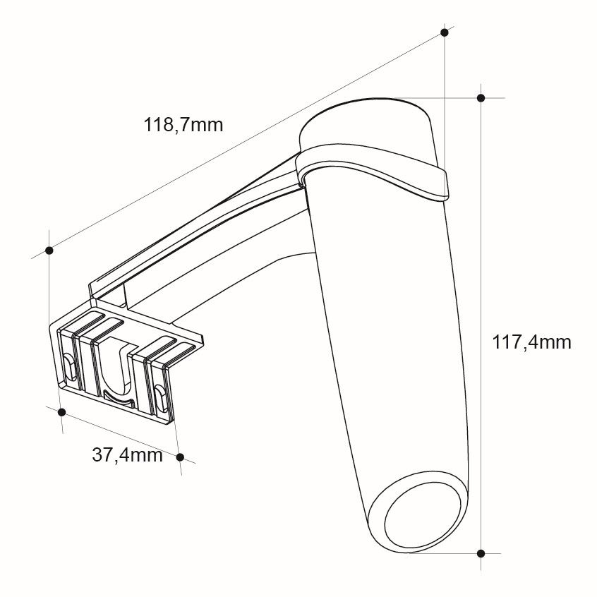  Luminaire LED 3 W