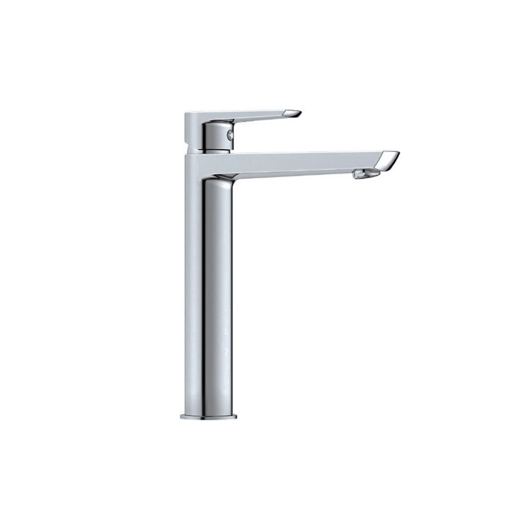  High-rise mixer tap for bathroom sink