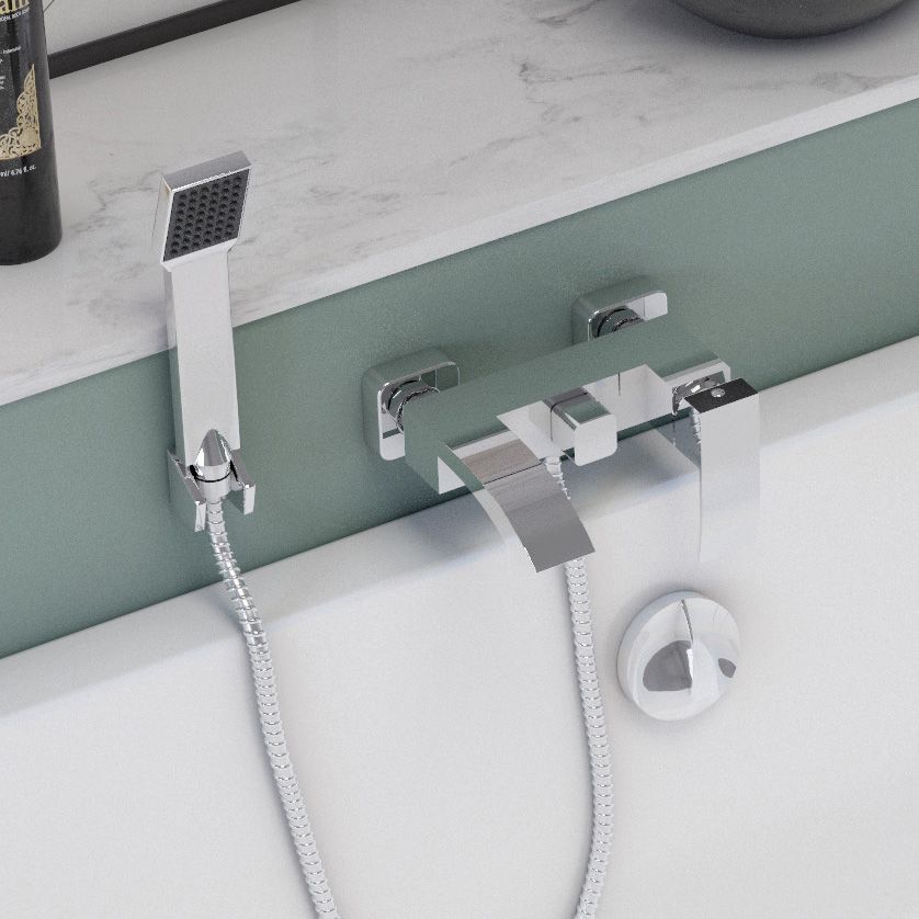  Shower bath mechanical mixer tap