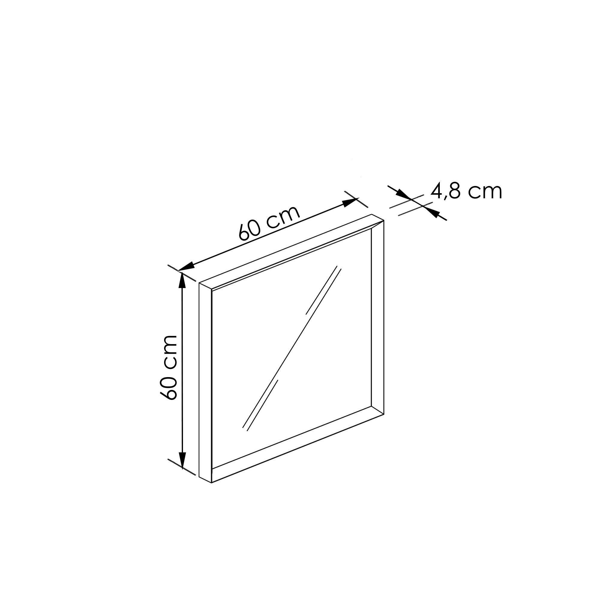  Miroir cadre 60 cm