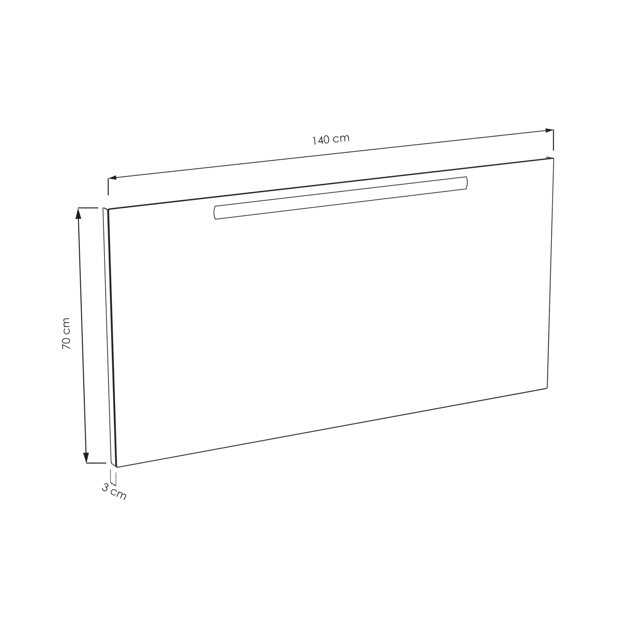 Miroir éclairant LED 140 cm