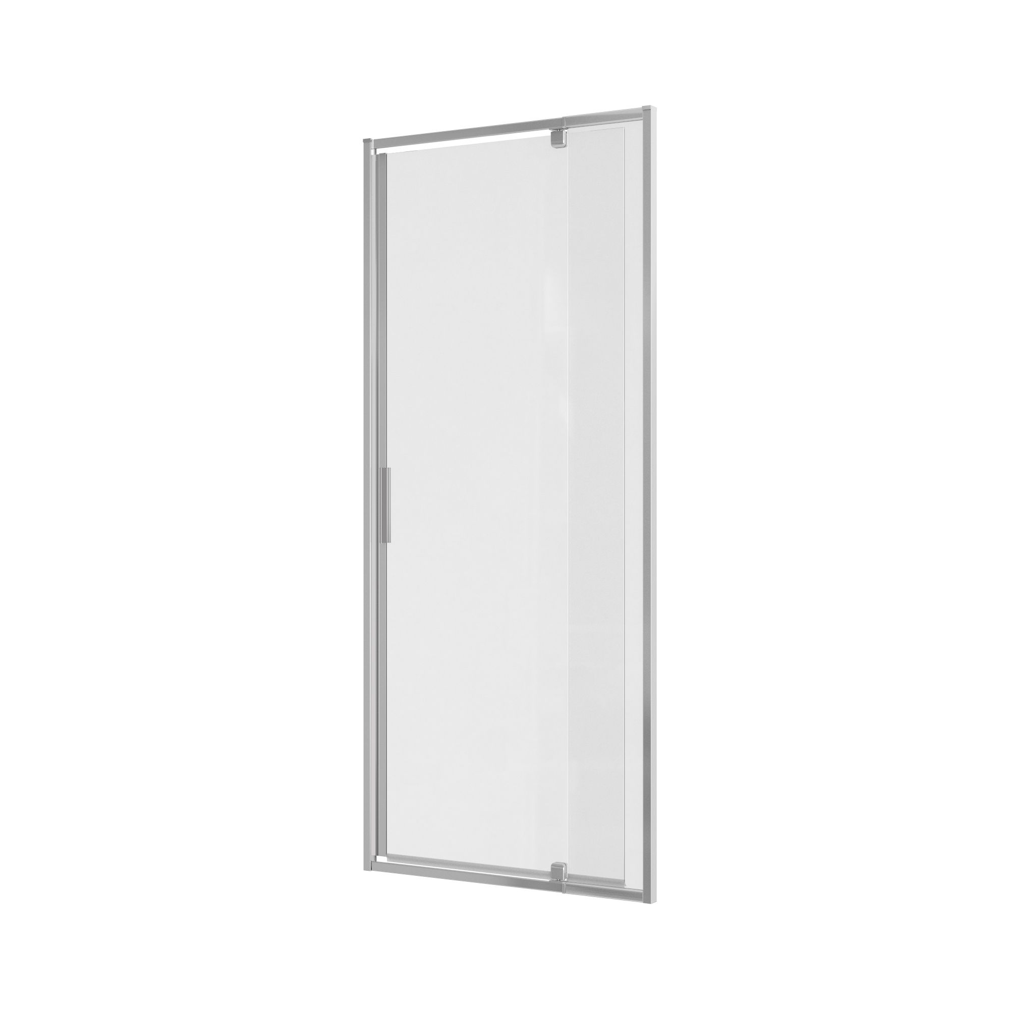 1 porte de douche pivotante extensible