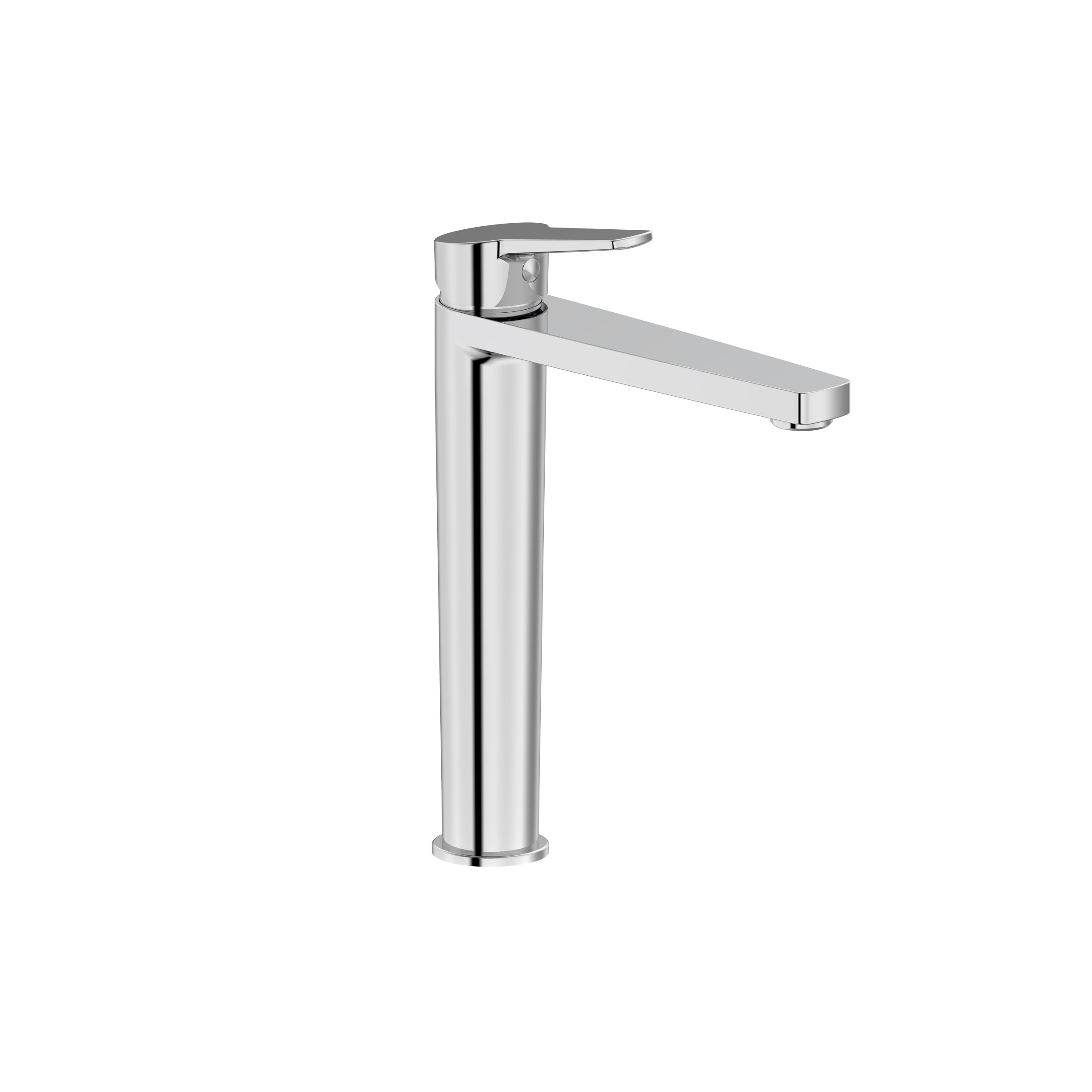  High-rise mixer tap for bathroom sink