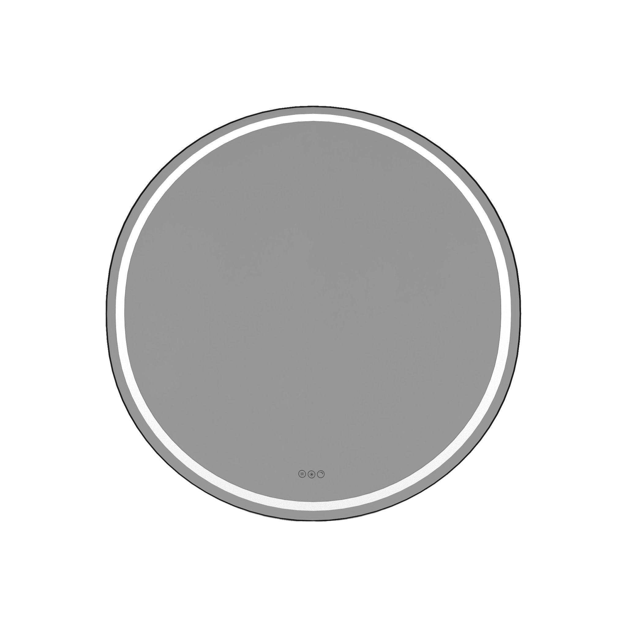  Spiegel met verlichting 100 cm - Rond