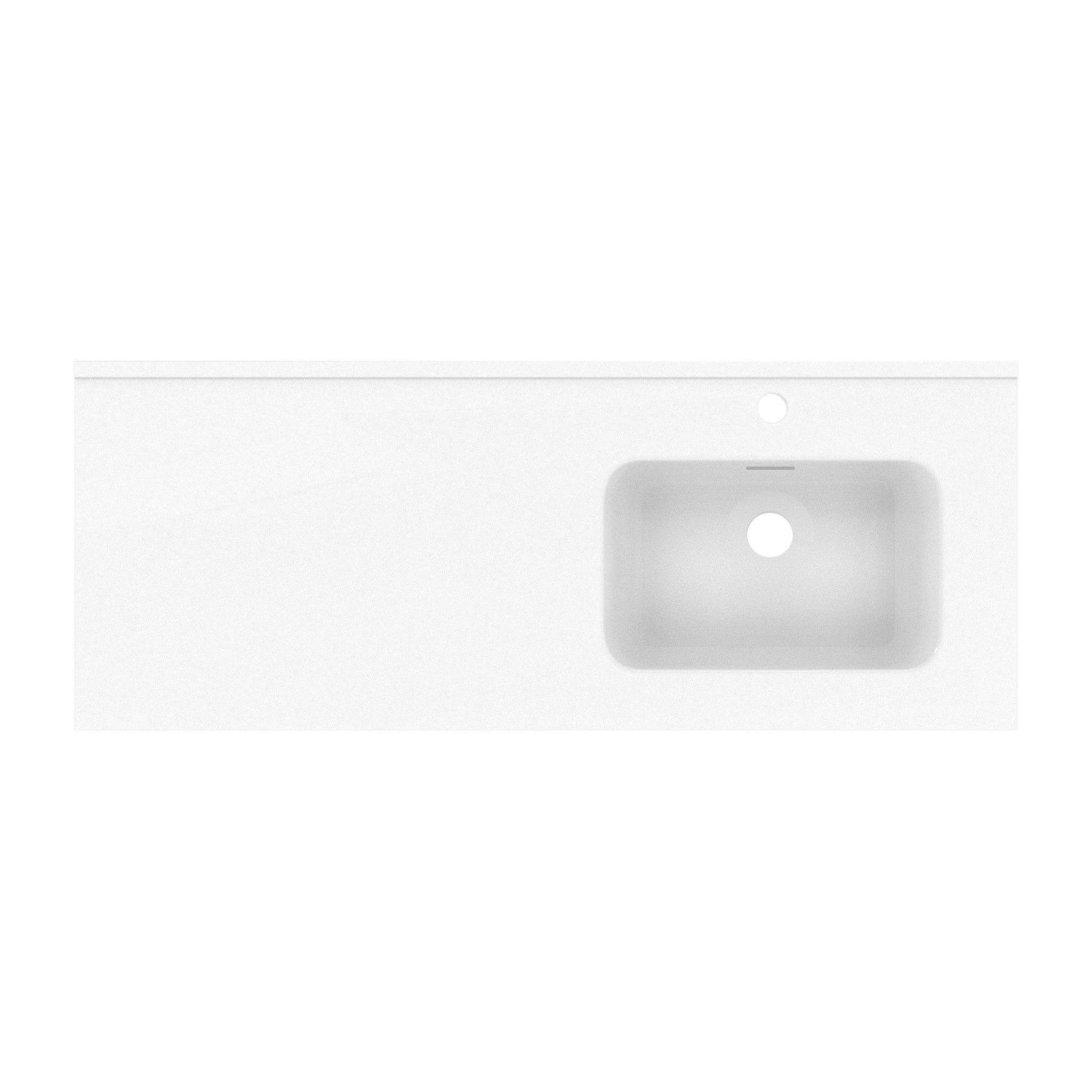  Washbasin 121 cm single basin right