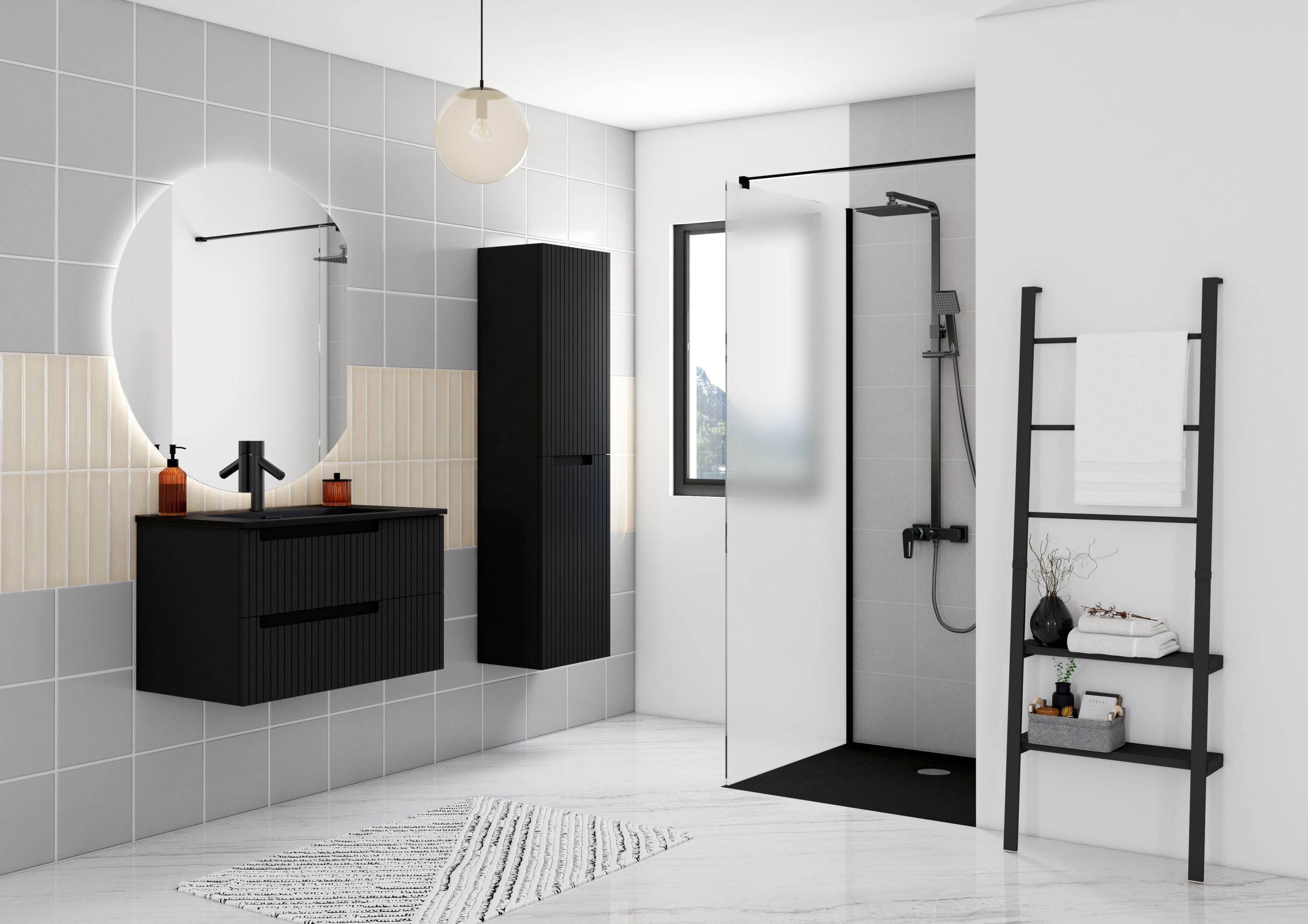  Meuble sous-vasque 80 cm