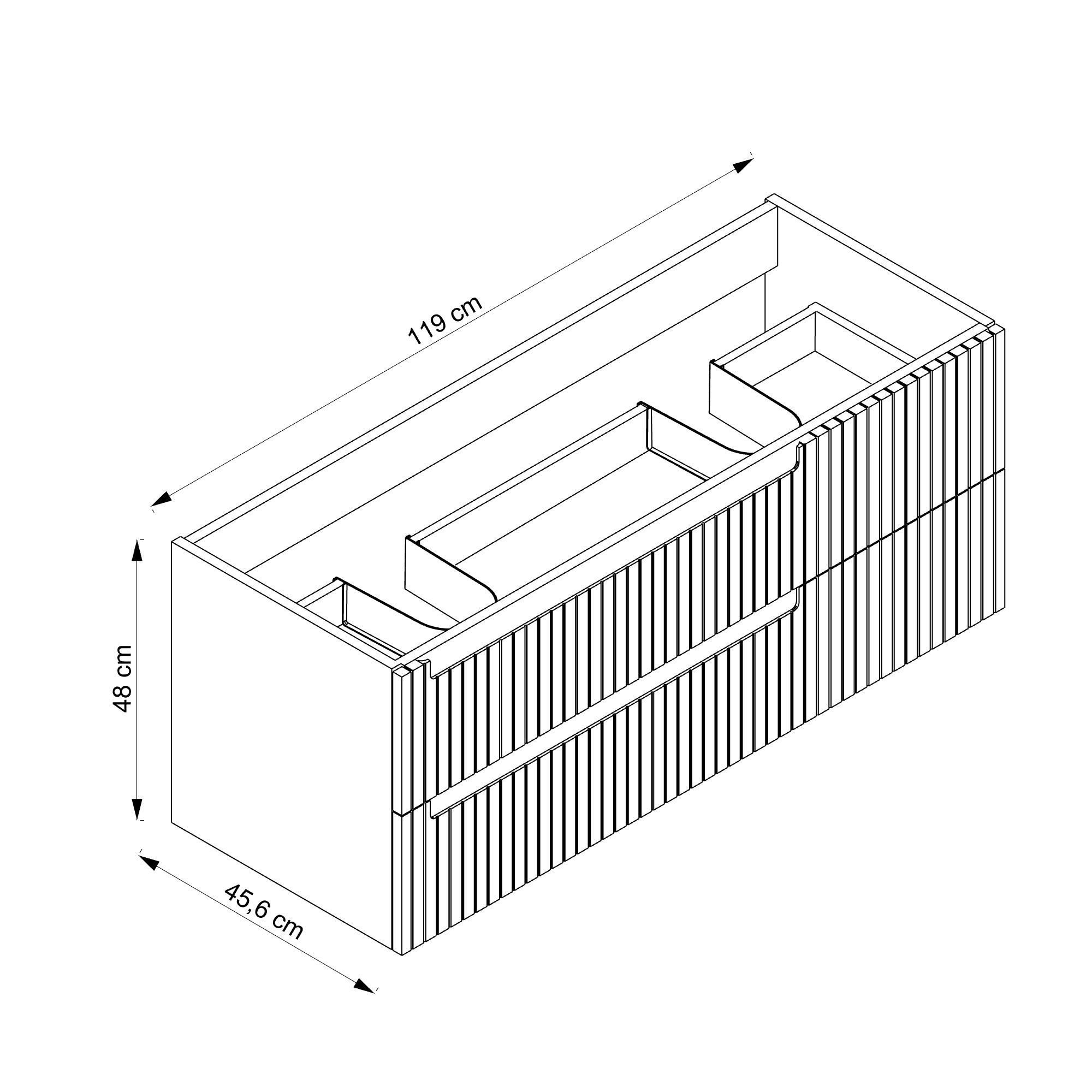  Unterbauschrank 120 cm